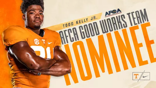 Todd Kelly Jr. AFCA Good Works Team Nominee