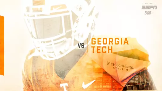 Tennessee vs. Georgia Tech Central Graphic