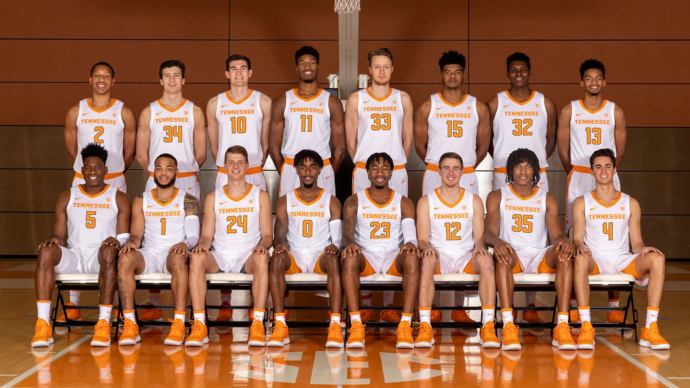2018-19 Tennessee Basketball Team Photo