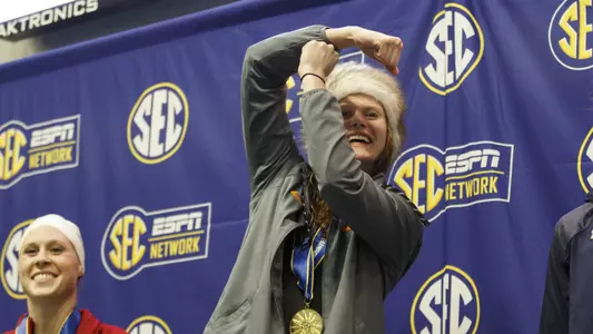 COLLEGE STATION, TX - 2018.02.15 - SEC Swimming and Diving Championships