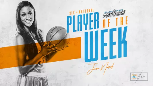 Jaime Nared CSM National and SEC Player of the Week