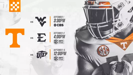 Football 3-game schedule graphic