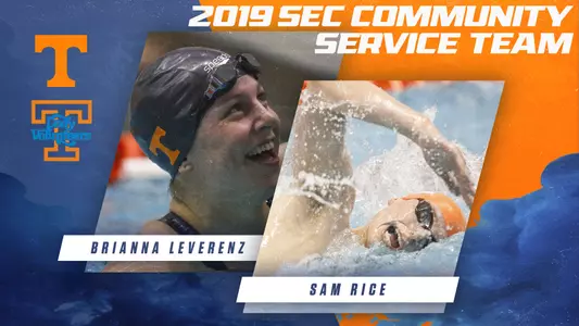 2019 SEC Swim & Dive Community Service Team