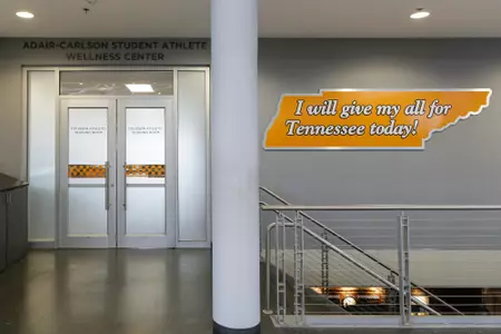 KNOXVILLE, TN - MARCH 13, 2019 - Adair-Carlson Student Athlete Wellness Center in the Anderson Training Center in Knoxville, TN. Photo By Maury Neipris/Tennessee Athletics