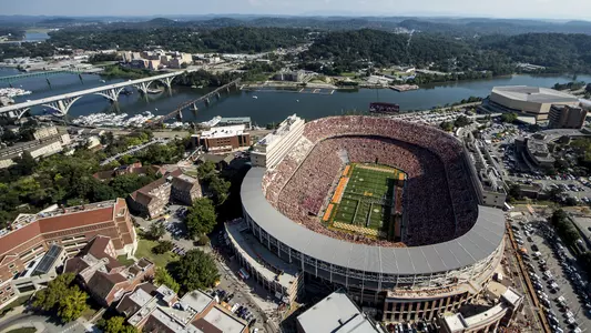 KNOXVILLE, TN - 2013.10.05 - Aerial Campus Photos