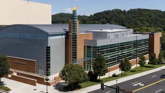 KNOXVILLE, TN - 2019.08.29 -  Pratt Pavilion Exterior