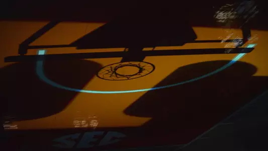 Basketball goal shadow