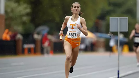 KNOXVILLE, TN - APRIL 13, 2019 - Nicole Adams of the Tennessee Volunteers during the 52nd Tennessee Relays at Tom Black Track at LaPorte Stadium in Knoxville, TN. Photo By Caleb Jones/Tennessee Athletics...