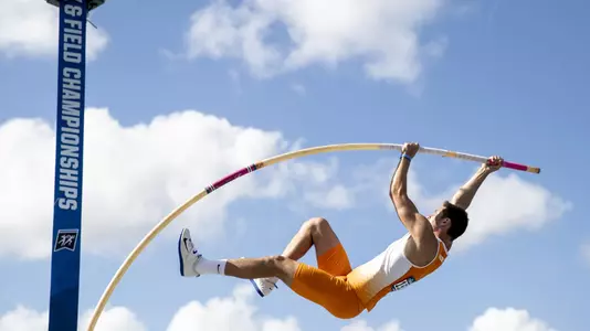 JACKSONVILLE, FL - MAY 23, 2019 - Andrew Ference of the Tennessee Volunteers during day one of the 2019 NCAA Track and Field East Preliminary Championship meet at Hodges Stadium in Jacksonville, FL. Photo By Andrew Ferguson/Tennessee Athletics