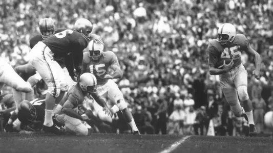 Johnny Majors action