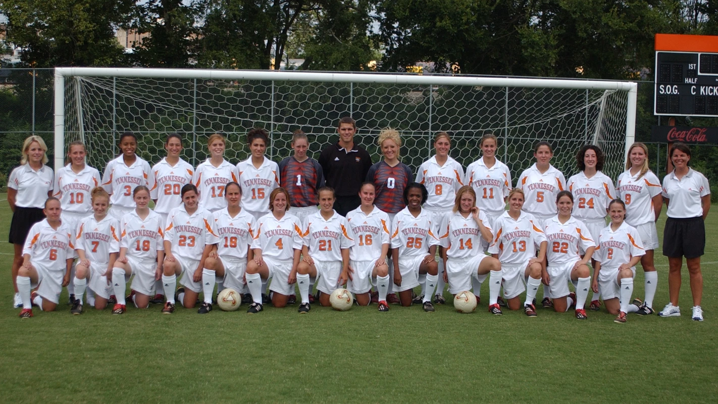 Tennessee Soccer - 2003 Team Photo