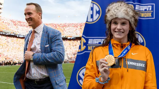 Peyton Manning & Erika Brown