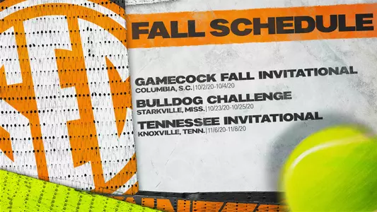 Tennis Fall Schedule 2020