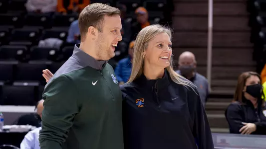 Kellie Harper brother Ross Jolly, head coach at Georgia College