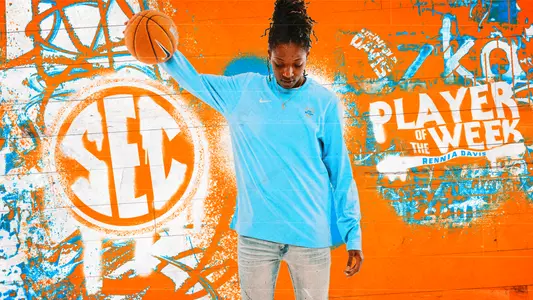 Rennia Davis SEC Player of the Week 2-23-21