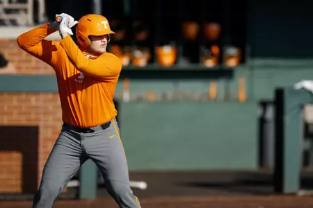 KNOXVILLE, TN - OCTOBER 27, 2020 - Reed Metz of the Tennessee Volunteers before the scrimmage at Lindsey Nelson Stadium in Knoxville, TN. Photo By Caleb Jones/Tennessee Athletics