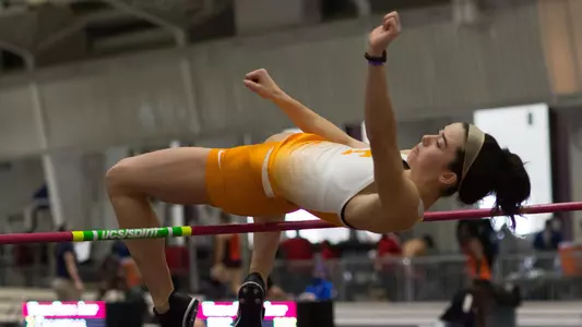 Caroline Lewis Competing