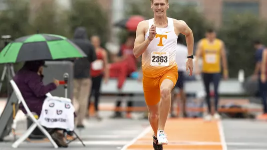 Athlete Competing In Tennessee Relays