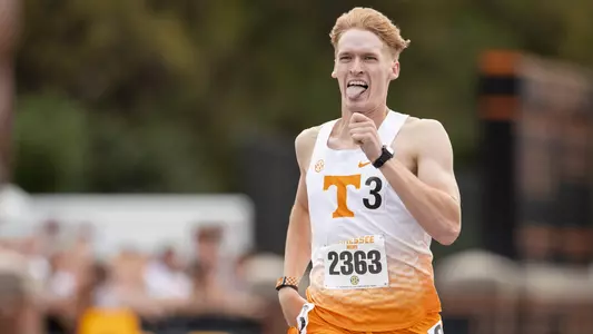 Athlete Competing In Tennessee Relays
