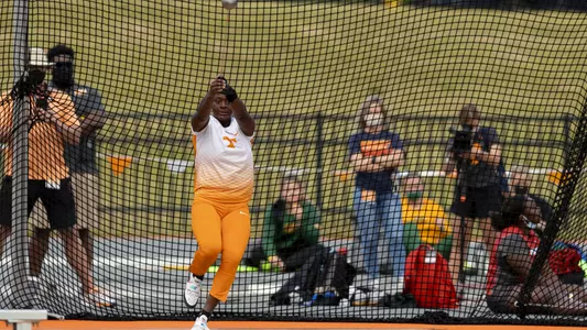 Athlete Competing In Hammer Throw