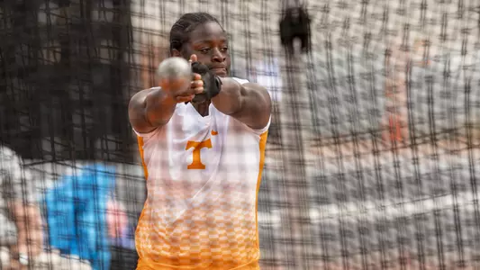 Athlete Competing In Hammer Throw