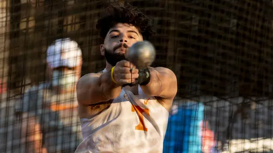 Georgios Korakidis Competing In The Hammer Throw