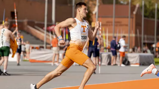Athlete Competing In Tennessee Relays