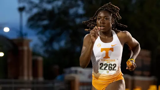 Athlete Competing In Tennessee Relays