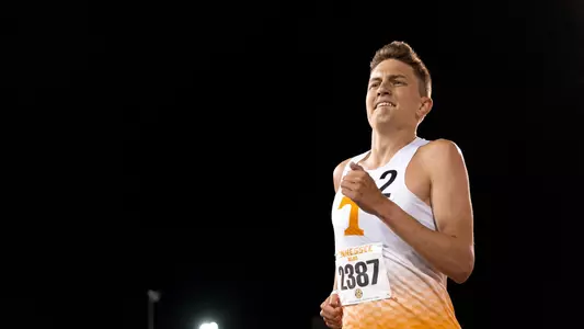 Athlete Competing In Tennessee Relays