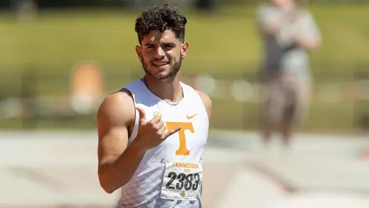 Athlete Posing At Tennessee Relays