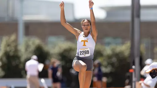 Athlete Competing In Tennessee Relays