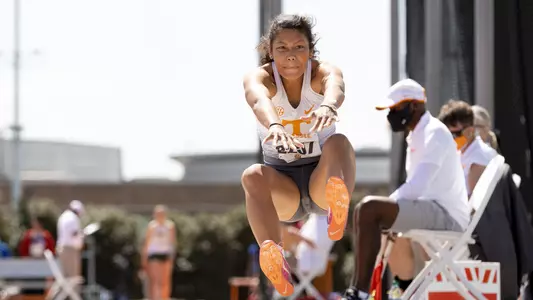 Athlete Competing In Tennessee Relays