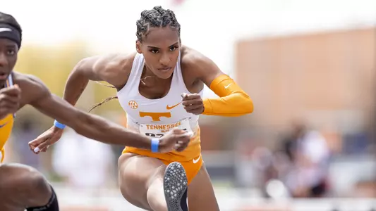 Athlete Competing In Tennessee Relays