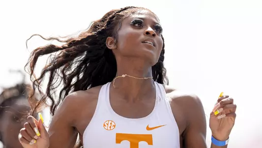 Athlete Competing In Tennessee Relays