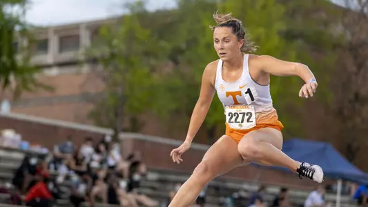 Athlete Competing In Tennessee Relays