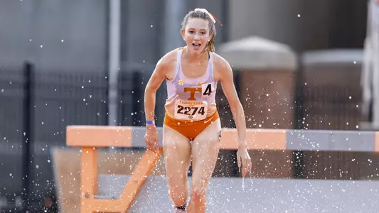 Athlete Competing In Tennessee Relays