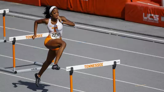 Athlete Competing In Tennessee Relays