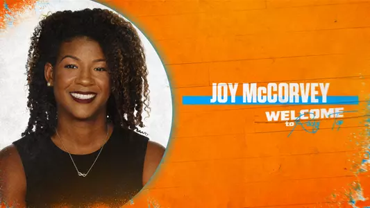 Joy McCorvey Welcome Graphic