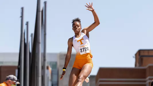 KNOXVILLE, TN - May 01, 2021 - Shatara Johnson of the Tennessee Volunteers during the Tennessee Challenge at Tom Black Track At LaPorte Stadium in Knoxville, TN. Photo By Andrew Ferguson/Tennessee Athletics