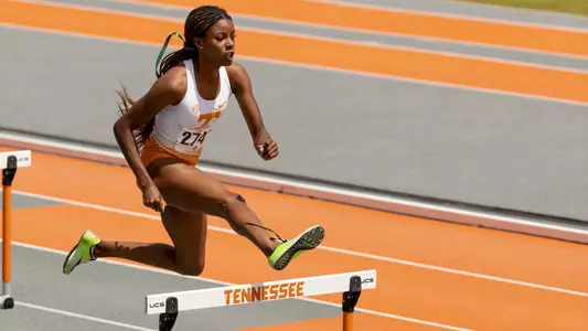 KNOXVILLE, TN - May 01, 2021 - Vanessa Watson of the Tennessee Volunteers during the Tennessee Challenge at Tom Black Track At LaPorte Stadium in Knoxville, TN. Photo By Andrew Ferguson/Tennessee Athletics