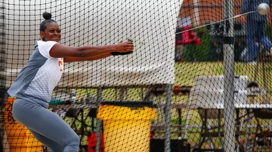 Mar 20, 2021; Auburn, AL, USA; XXXXX Tiger Track Classic at Hutsell-Rosen Track. Mandatory Credit: Matthew Shannon/AU Athletics