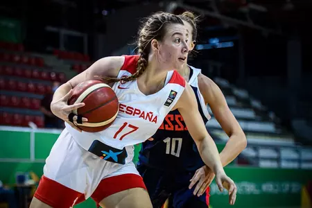 Marta Suárez action vs. Russia