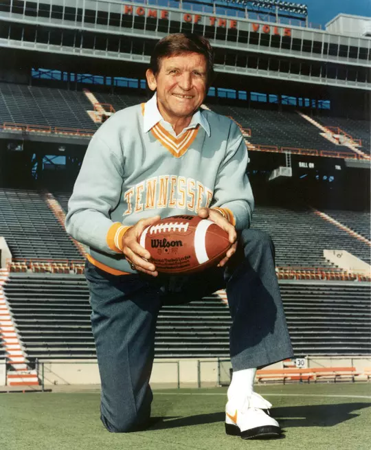 Johnny Majors Posed