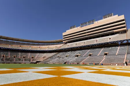 KNOXVILLE, TN - September 02, 2021 - Wide angle before the game between the Bowling Green Falcons and the Tennessee Volunteers at Neyland Stadium in Knoxville, TN. Photo By Andrew Ferguson/Tennessee Athletics