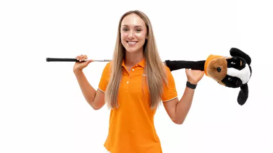 KNOXVILLE, TN - September 08, 2022 - Kayla Holden of the Tennessee Lady Volunteers portrait taken in Knoxville, TN. Photo By Andrew Ferguson/Tennessee Athletics