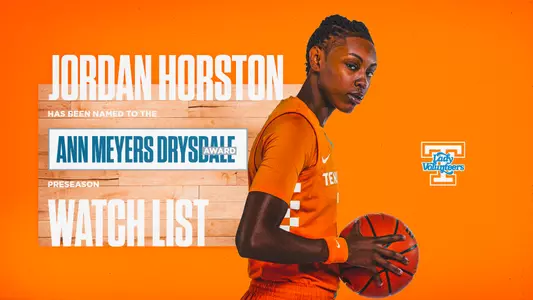 Jordan Horston Preseason Drysdale Award Graphic