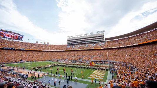 KNOXVILLE, TN - October 15, 2022 - Neyland Stadium before the game between the Alabama Crimson Tide and the Tennessee Volunteers at Neyland Stadium in Knoxville, TN. Photo By Emma Ramsey/Tennessee Athletics