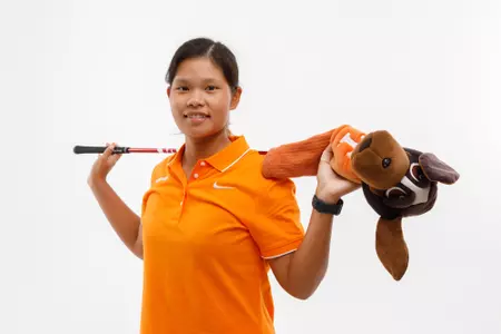 KNOXVILLE, TN - August 23, 2022 - Manassanan Chotikabhukkana of the Tennessee Lady Volunteers headshot taken at in Knoxville, TN. Photo By Emma Corona/Tennessee Athletics