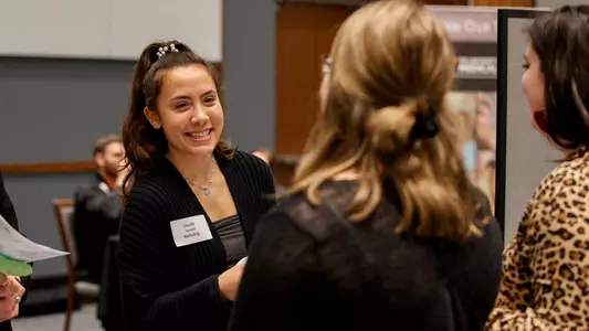 KNOXVILLE, TN - FEBRUARY 05, 2020 - Claudia Dipasupil of the Tennessee Lady Volunteers during Student Athlete Career Fair in the Student Union in Knoxville, TN. Photo By Kate Luffman/Tennessee Athletics