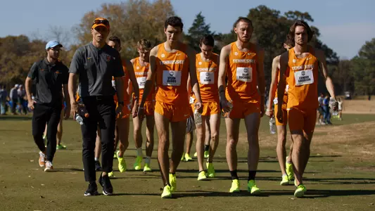 OXFORD, MS - October 28, 2022 - The Tennessee Volunteers during the SEC Championships in Oxford, MS. Photo By Kate Luffman/Tennessee Athletics